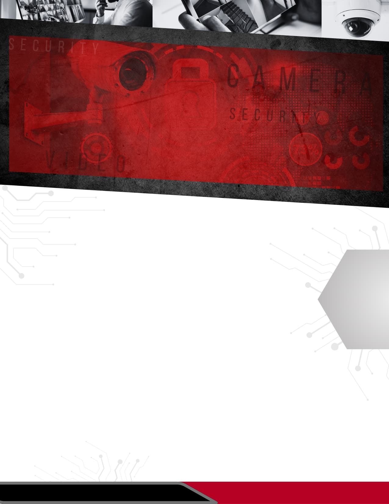 Surveillance camera system for business and home